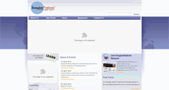 Desktop Screenshot of imaginenations.org